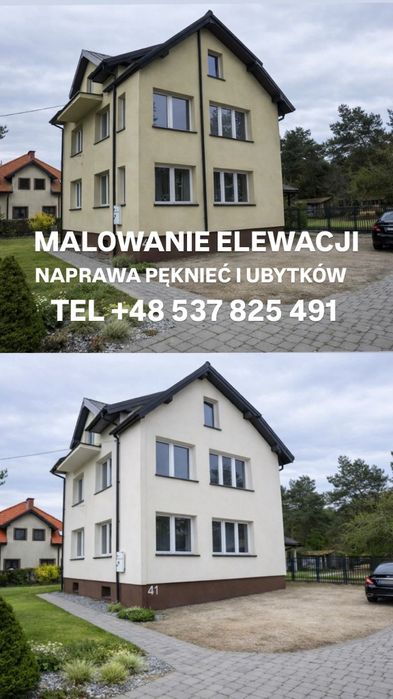Malowanie elewacji