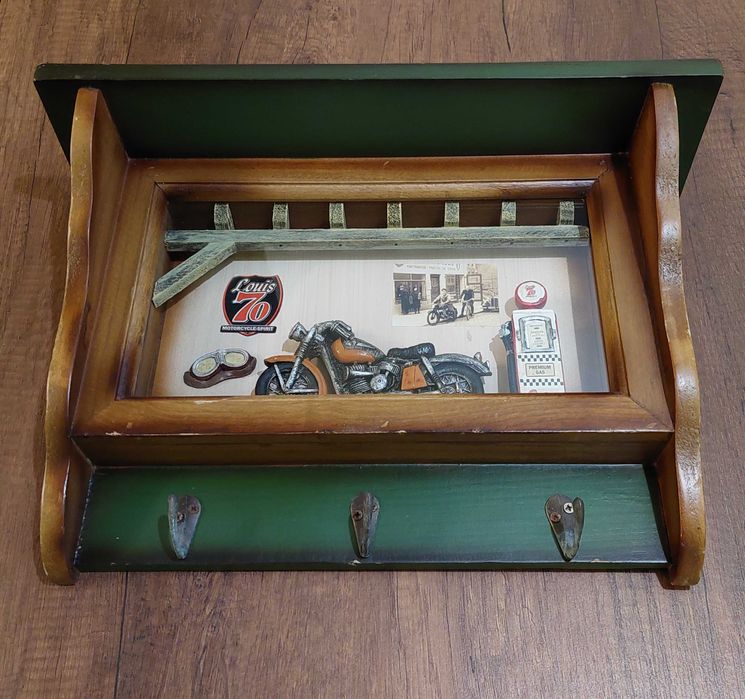 Вешалка ГЕРМАНИЯ полка ЛЕГЕНДАРНОЙ компании LOUIS мотоцикл БАЙК байкер