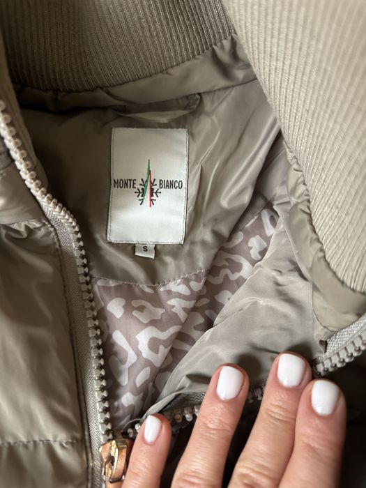 Пуховик Monte Bianco розмір S, пух/перо натуральний
