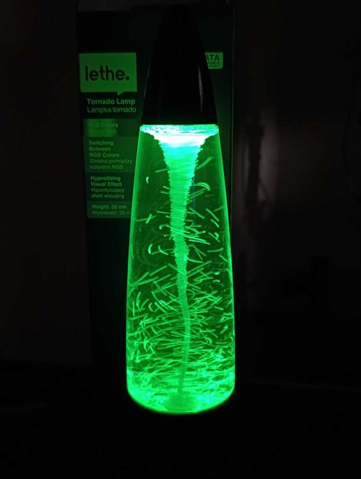 Lampka Tornado Lethe nocna
