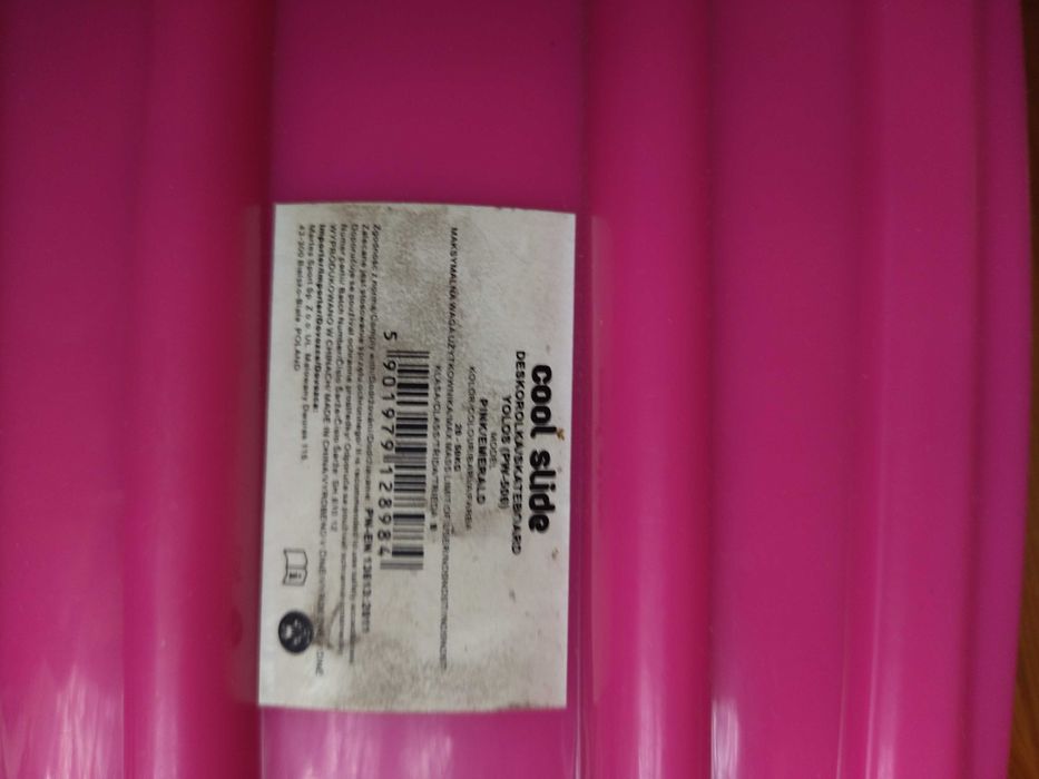 Deskorolka fiszka /skateboard,  yolos cool slide