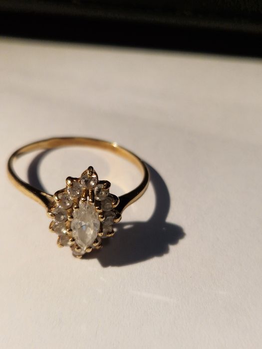 Pierścionek złoty próba 585