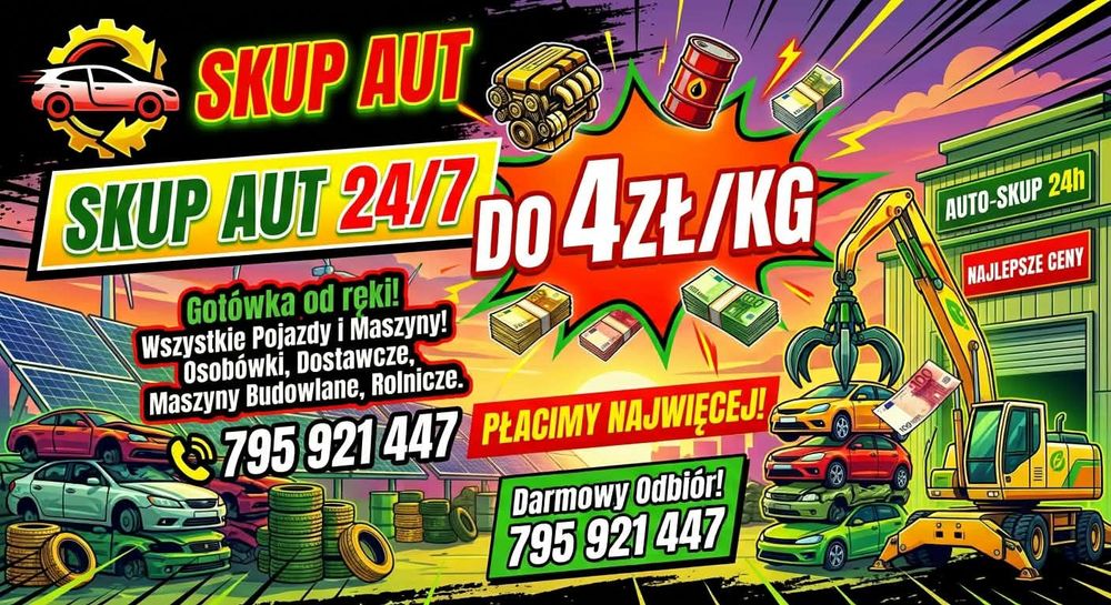 Skup samochodów Każdy stan Płacimy Najwięcej