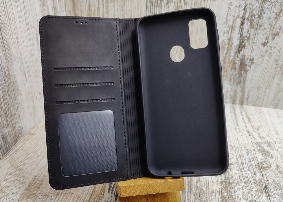 Чехол книжка на Samsung M21/ M30s/ A30s Прошитые края. Чохол