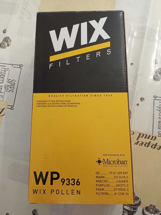 фильтр салона Renault Master lll