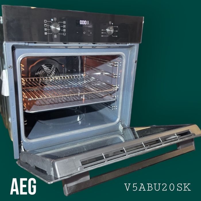 AEG V5ABU20SK – piekarnik do zabudowy 60 cm; SurroundCook; Pizza; AquaClean