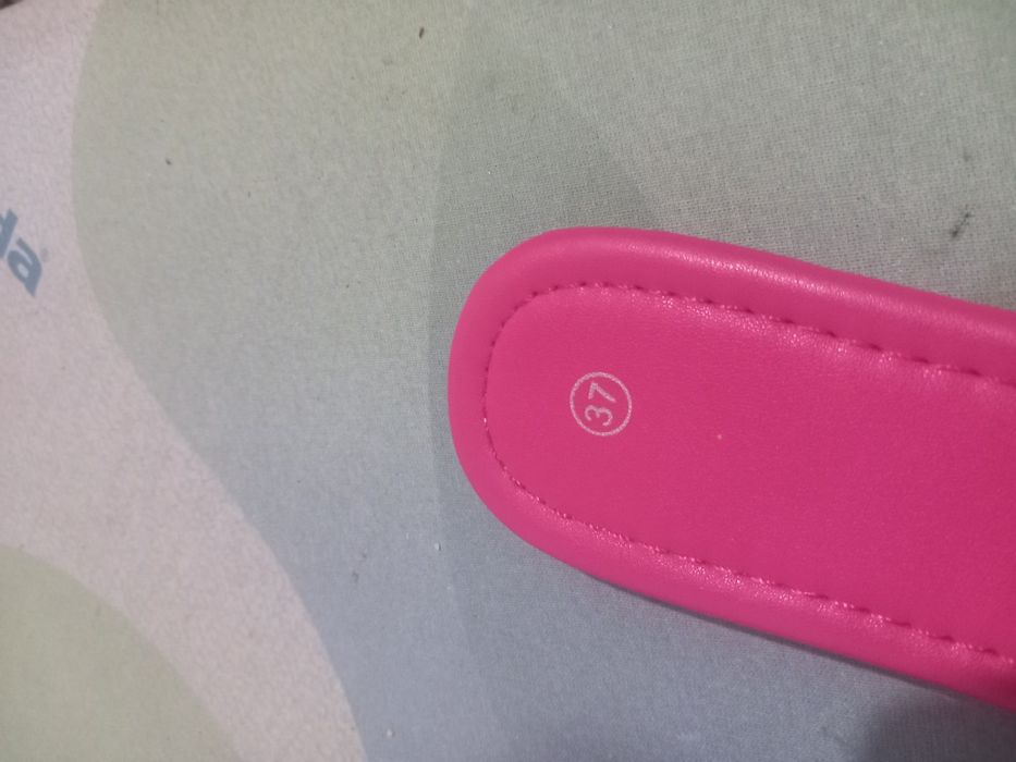 Chinelas  rosa n37