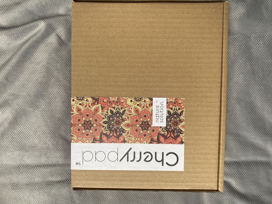 Termofor z pestkami wiśni i lawendą