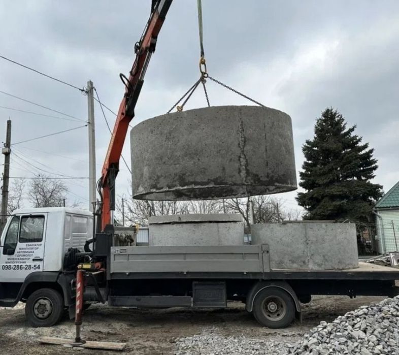Септик для дачі | Копка ями та підключення системи М500, 7.5,10,17 м3