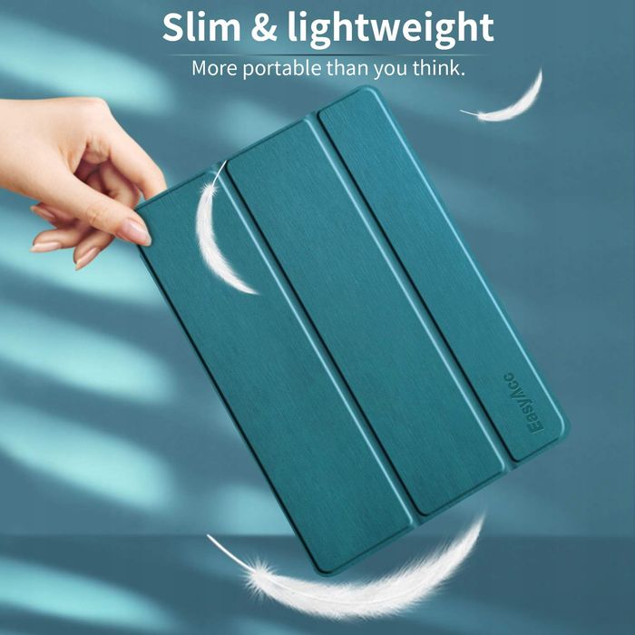 outlet easyacc etui do ipad air 2 ultra cienkie półprzezroczyste niebieskie