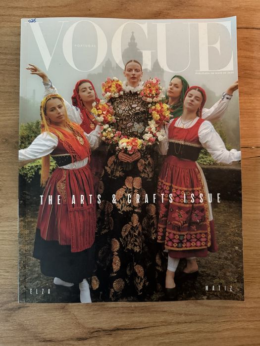 Vogue Portugal Maj 2025 wydania Arts & Crafts 254 strony