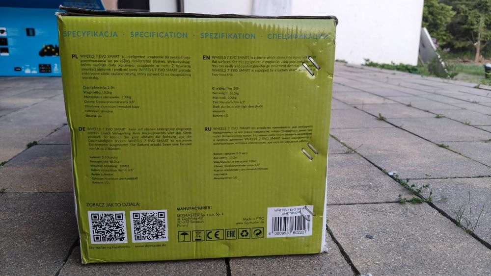 Skymaster hoverboard deska elektryczna