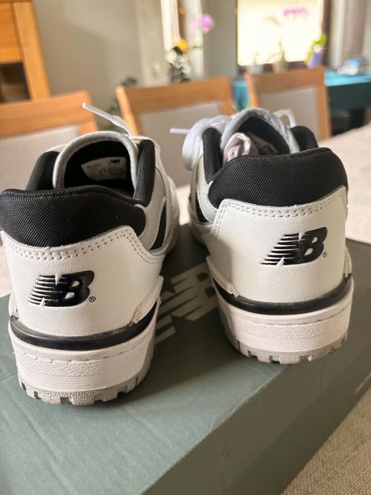 New Balance 550 BB550NCL – białe z czarnymi wstawkami | rozmiar 40 EUR (7 USA)
