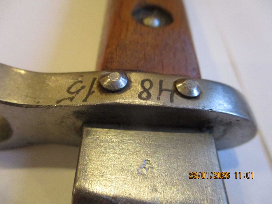 Bagnet Manlicher wz. 1895 dla Bułgarii - stan igła