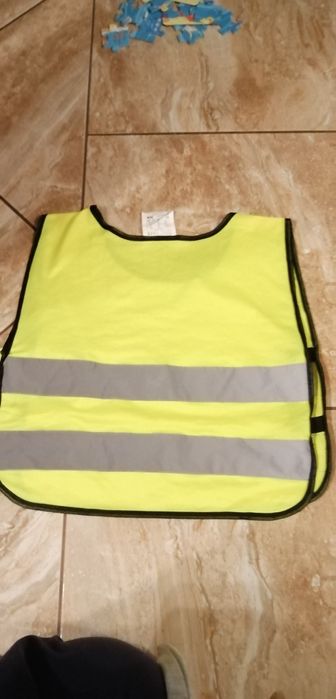 Kamizelka odblaskowa dziecko przedszkolak rozmiar 110-122