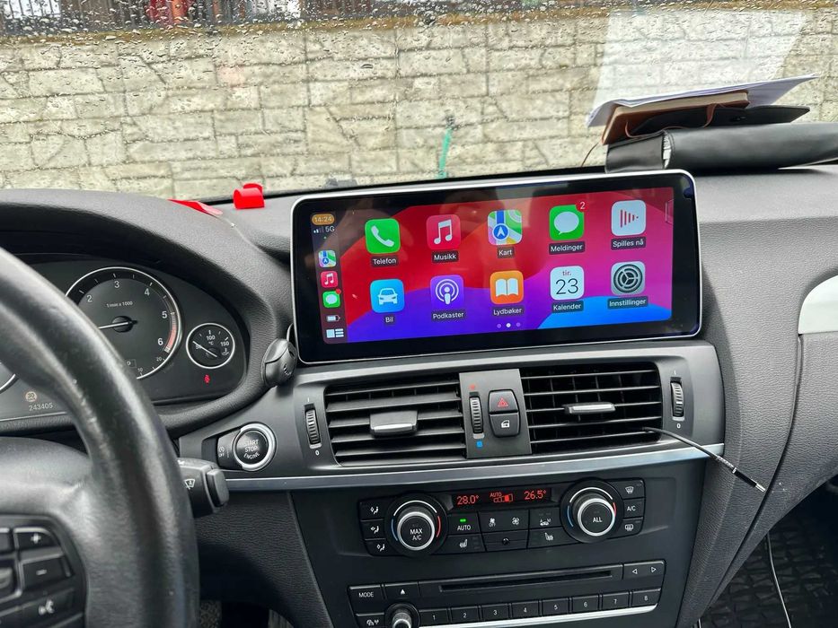 Auto Rádio BMW X3 F25, X4, F26, Ano  2013, 2014, 2015 ate 2017