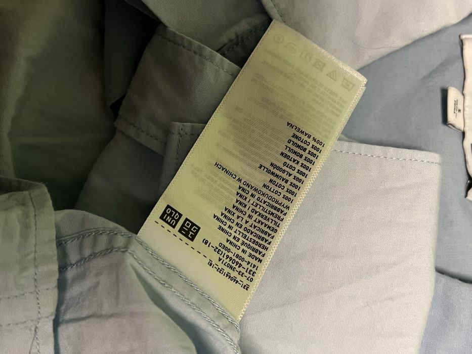 Рубашка Uniqlo JW Anderson оригинал оверсайз мужская