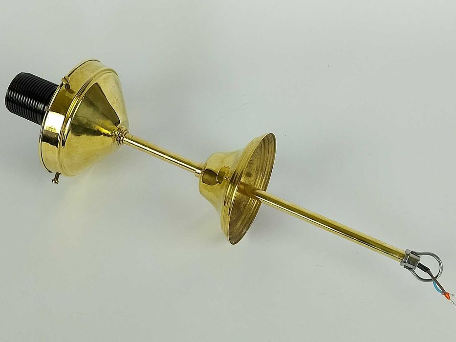 Lampa rustykalna malowana retro vintage PRL retro