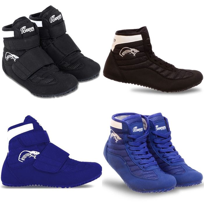 Обувь для борьбы/борцовки замшевые Cobra 3053 размер 30-44