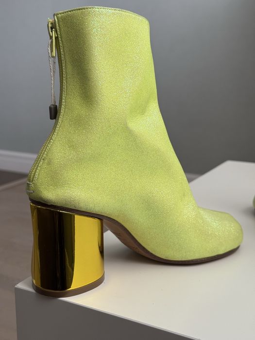 Черевики Maison Margiela Crushed Heel Glitter Ankle Boots