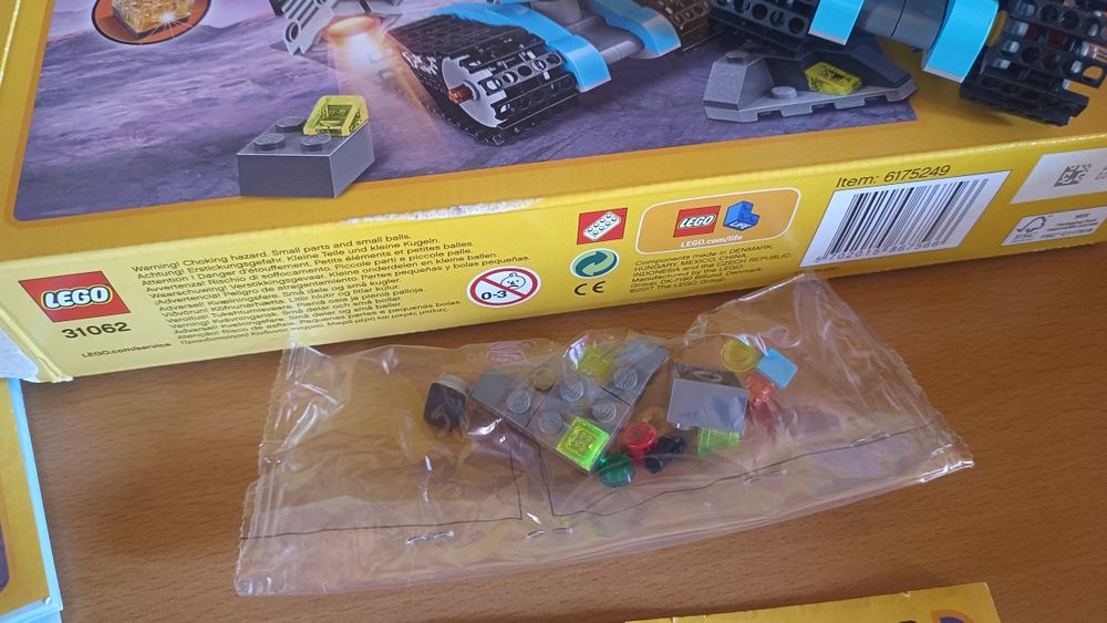 LEGO zestaw 31062  komplet 100% pudełko zapasy 3w1 CREATOR
