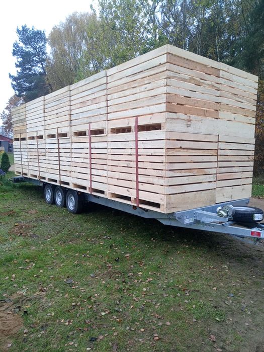 Skrzyniopalety drewniane nowe 150x120x115  mocne solidne producent palety