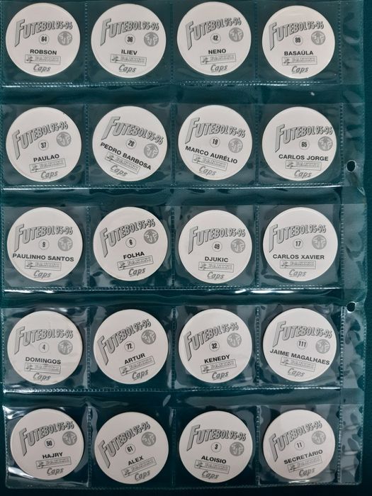 50 Tazos Futebol 95-96 PANINI + Slammer/mastertazo futebol