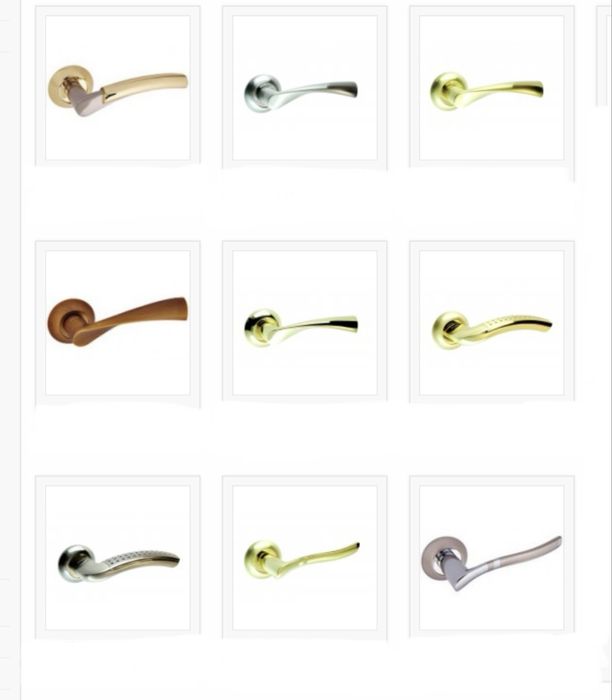 Дверная фурнитура Kedr, Замки , дверные ручки .