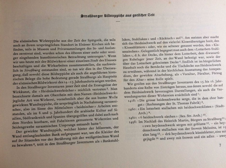 Tapeçarias de Estrasburgo do período gótico,  1930