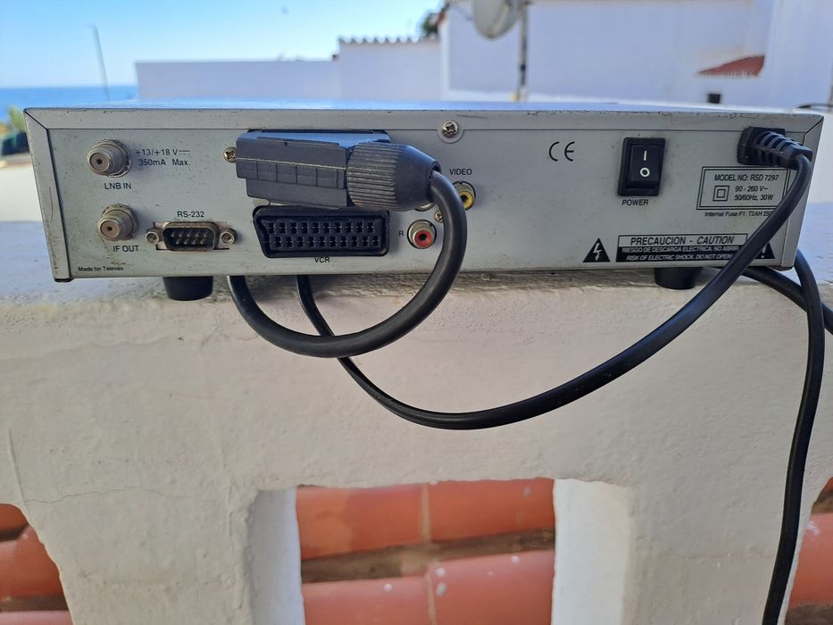 Receptor de satélite digital RSD-7297 Televes