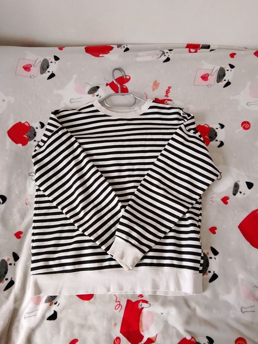 Bluza bjała ta czarna