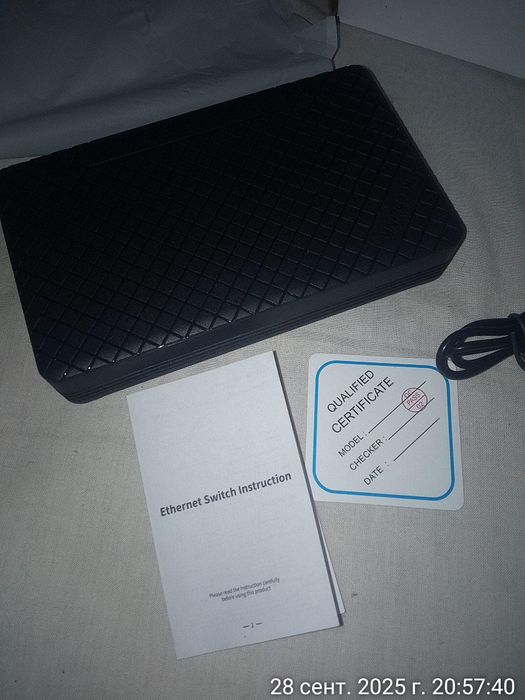 Svitch,Свичь , коммутатор с БП новый