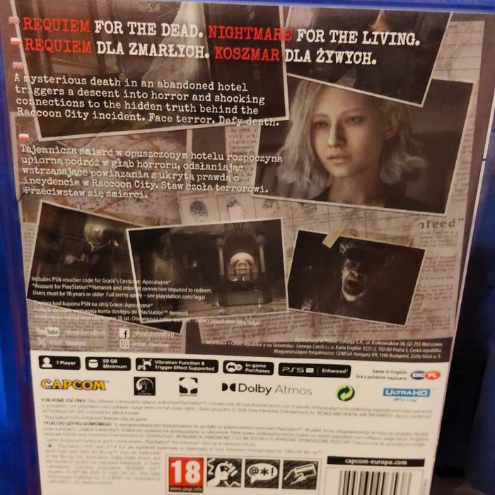 Resident Evil Requiem PS5 Bydgoszcz wysyłka