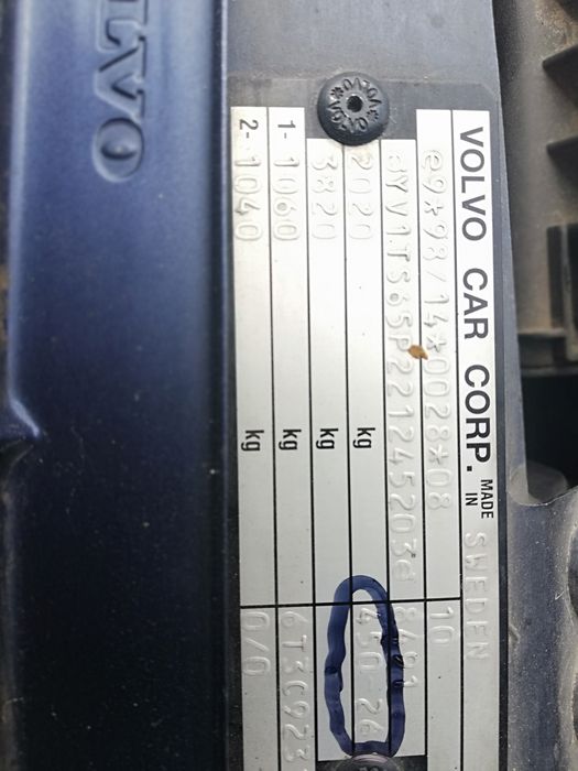 Szyba tył Volvo s80 2.4b szyba tył oryginalna podgrzewaną stn ddb 03r