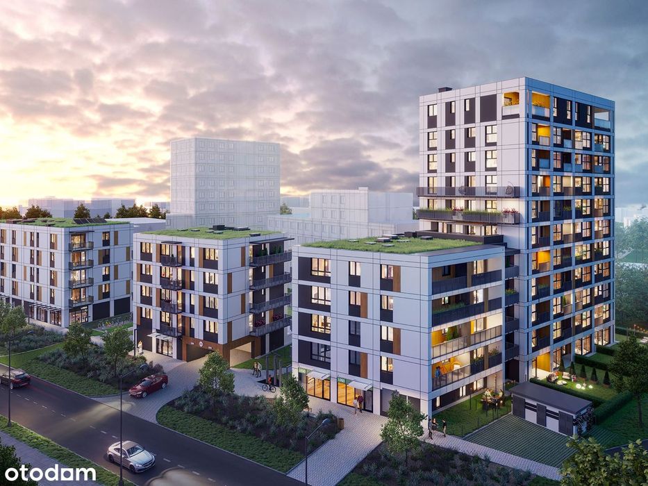 3-pokojowe mieszkanie 59m2 + balkon Bezpośrednio