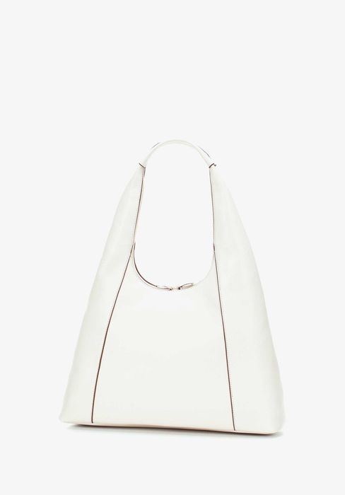 WITTCHEN Luksusowa Torebka worek trapezowa z rączką ecru