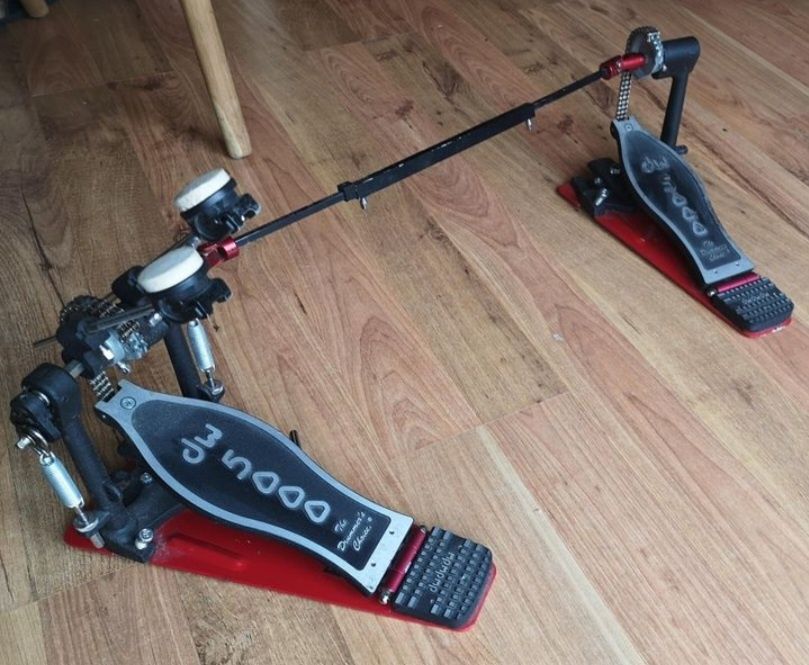 Педаль для бас барабану DW 5000 Double Bass Drum P - Iron Cobrа.