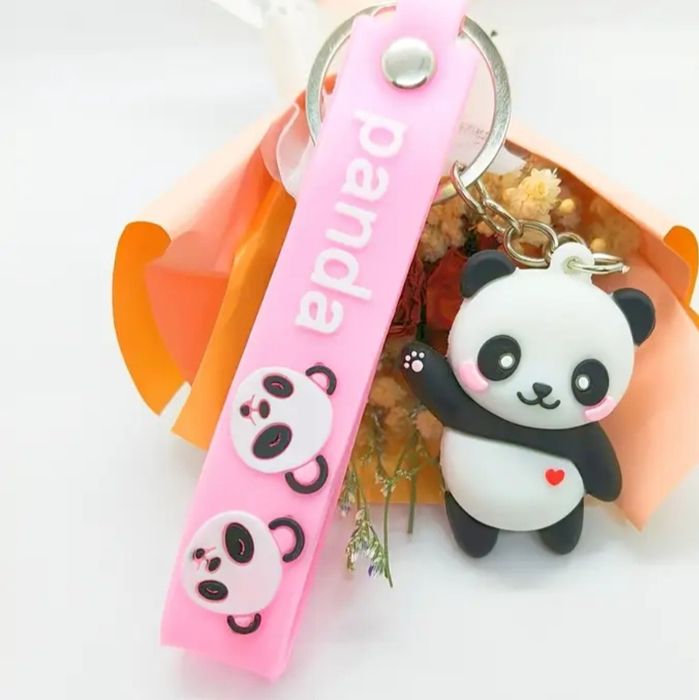 Brelok do kluczy panda.