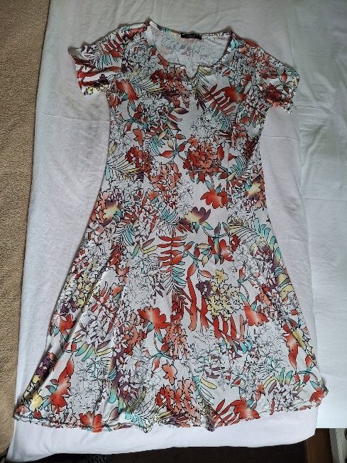 Vestido fresco de verão