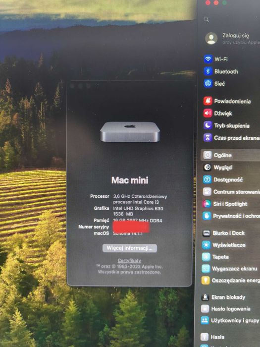 Mac Mini 2018 I3