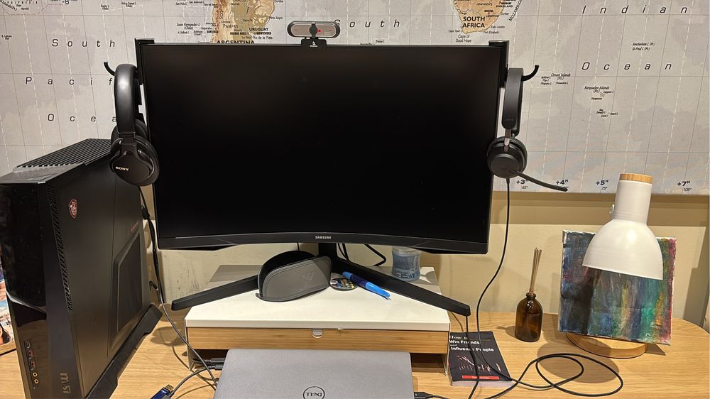 Monitor Samsung Odissey G5 27" Curvo Gaming