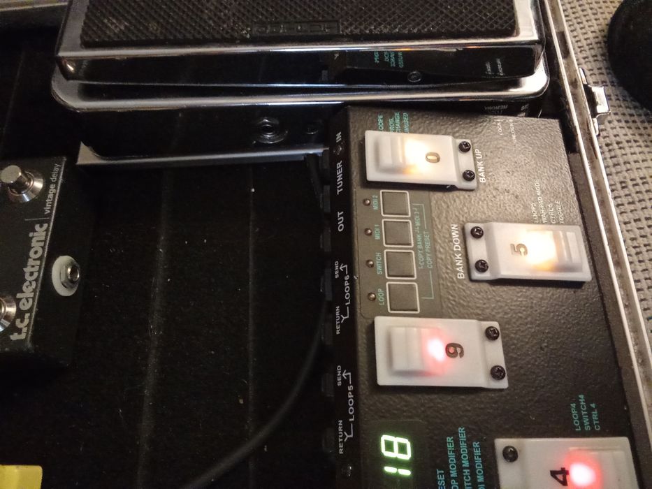 Pedais - MXR, Boss, Dunlop, MI Audio, TC, Servus, Carvin, G-LAB