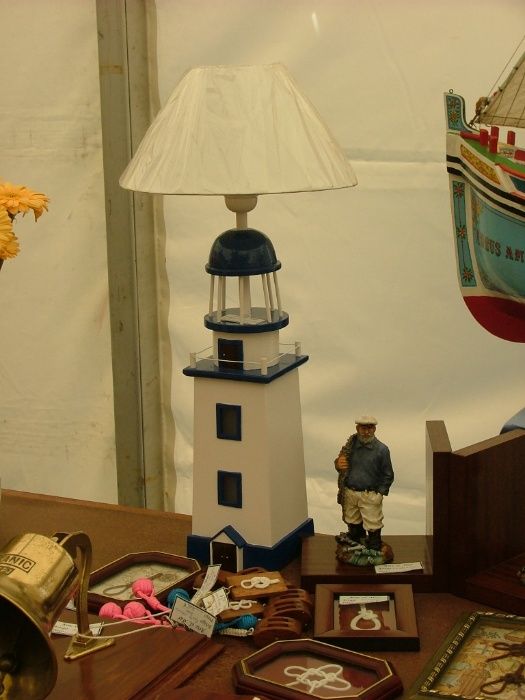 candeeiro motivo nautico