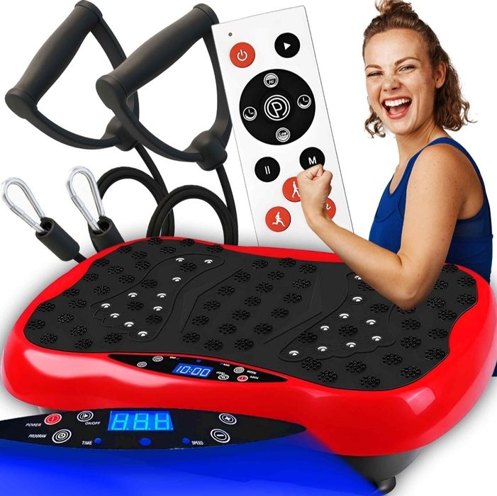 Platforma wibracyjna vibro slim masażer trening całego ciała bez wysił