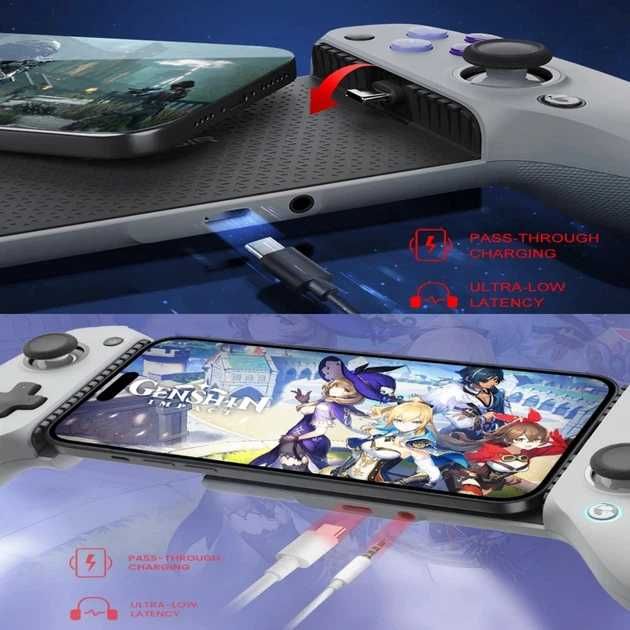геймпад GameSir G8 Galileo сірий, повний комплект