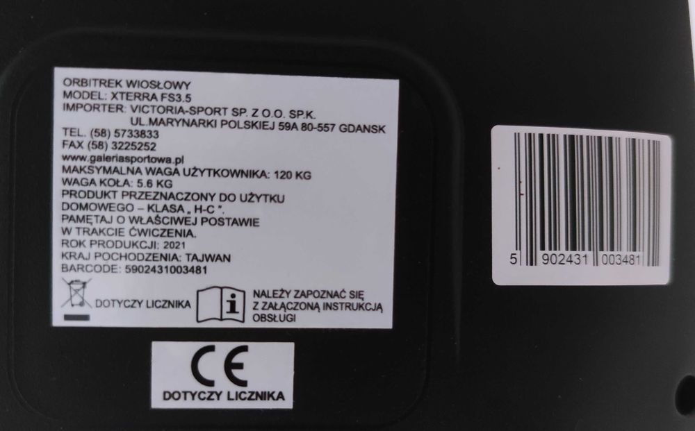 Orbitrek Xterra FS 3.5