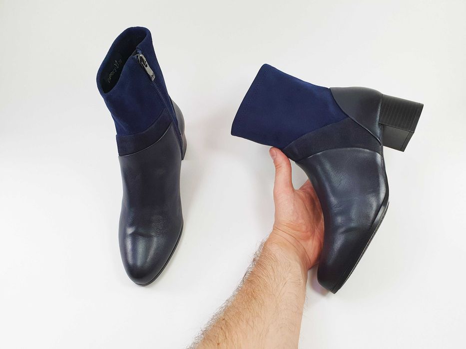 Женские ботинки CAPRICE 39 25.5 см 9 US синие