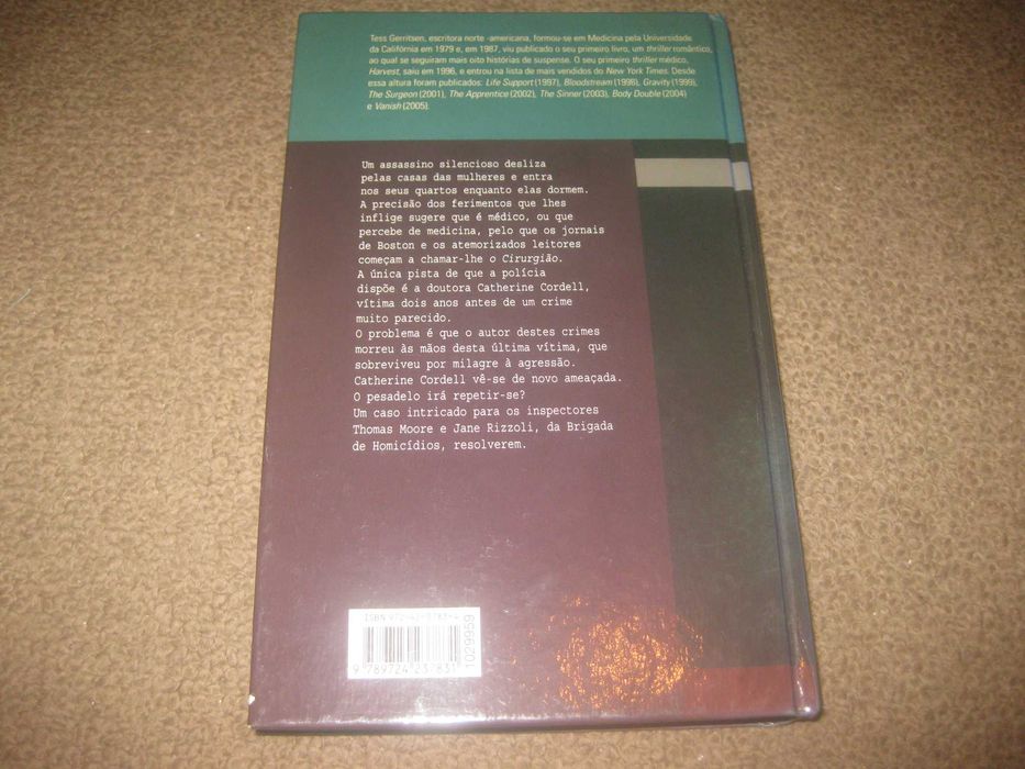 Livro "O Cirurgião" de Tess Gerritsen