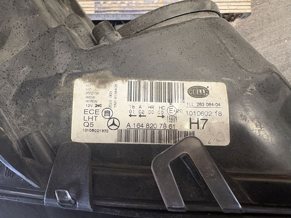 Lampy Mercedes ml w164 lift h7