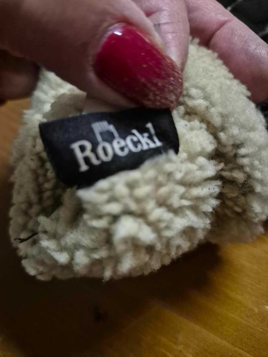 Rękawice ciepłe z skóry jagnięcej Roeckl  r. S